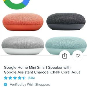 Google home (red)